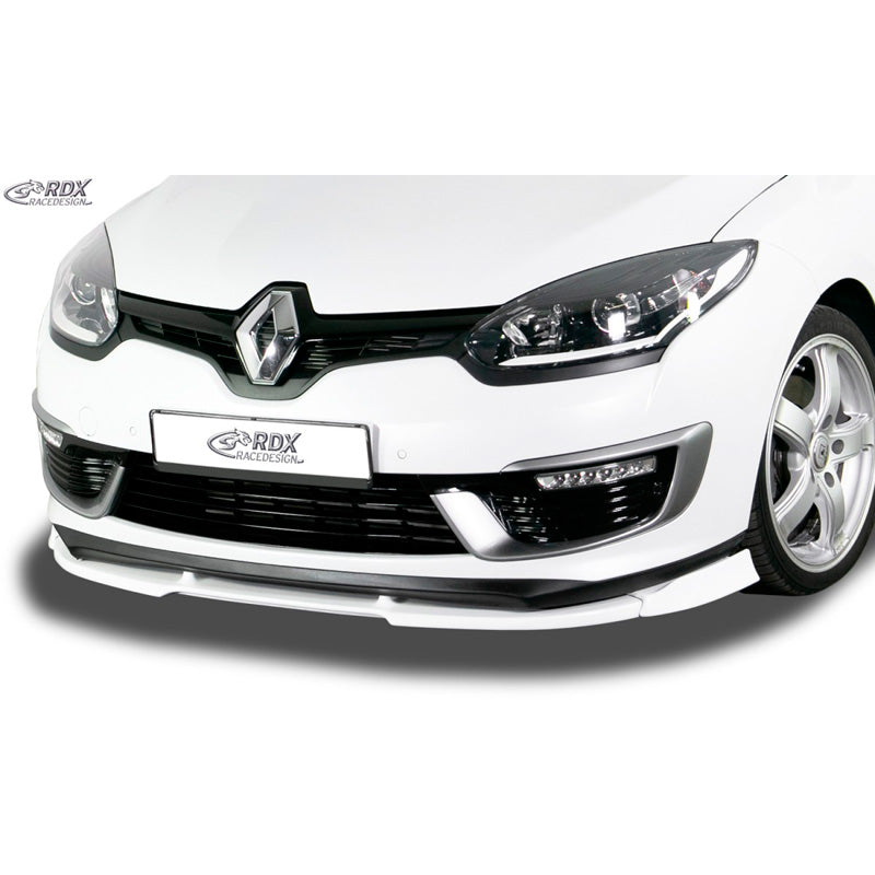 RDX Racedesign, etuspoileri Vario-X, sopii Renault Megane III GT + GT-Line 2014- (PU)