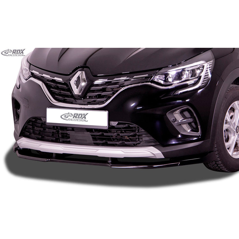 RDX Racedesign, etuspoileri Vario-X, sopii Renault Captur II 2020- (PU)