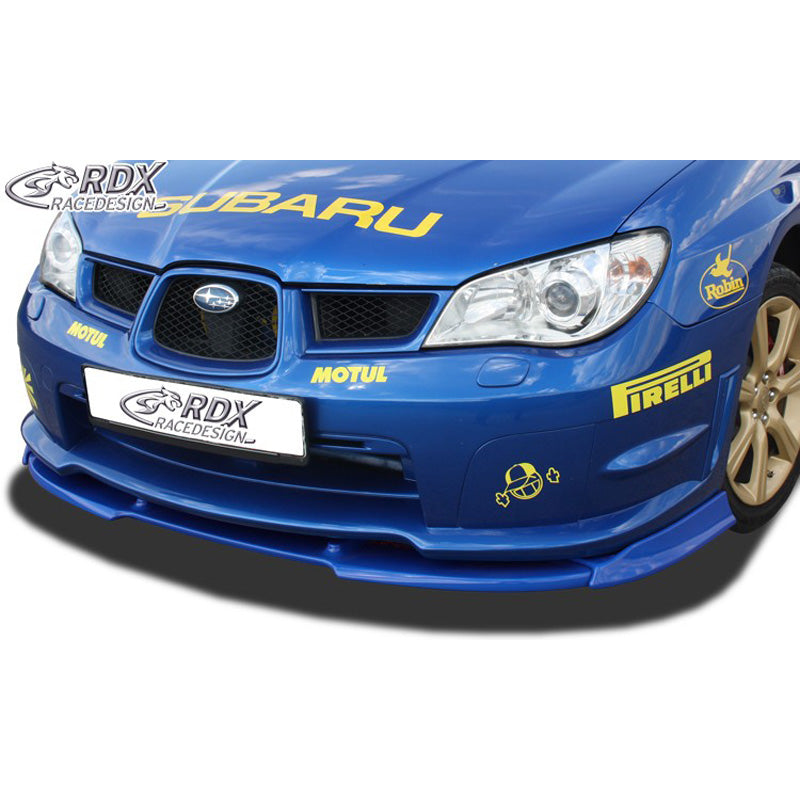 RDX Racedesign, frontspoiler Vario-X, passar till Subaru Impreza 3 (GD) WRX 2005-2007 (PU)