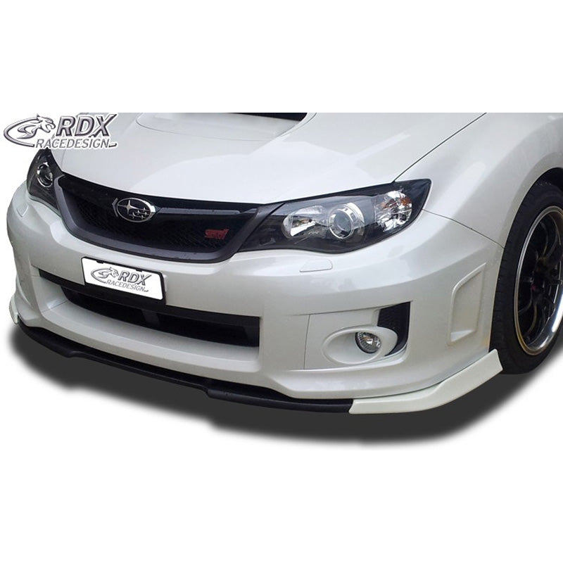 RDX Racedesign, Frontspoiler Vario-X, Passar till Subaru Impreza 3 (GR) WRX STI 2008-2010, Obehandlad PU