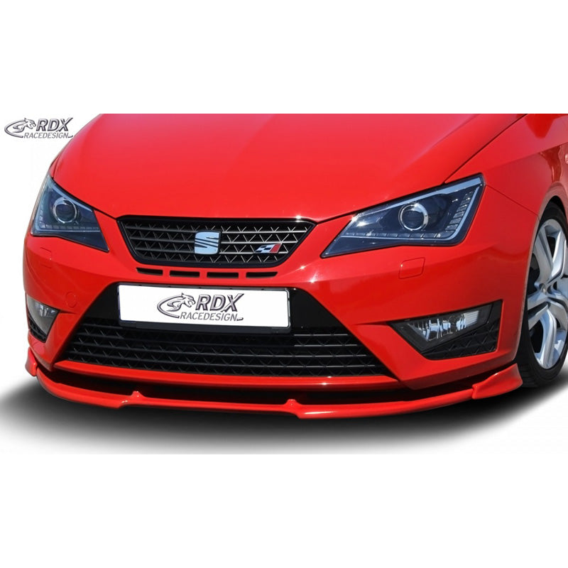 RDX Racedesign, etuspoileri Vario-X, sopii Seat Ibiza 6J Cupra Facelift (2012-2017), käsittelemätön PU