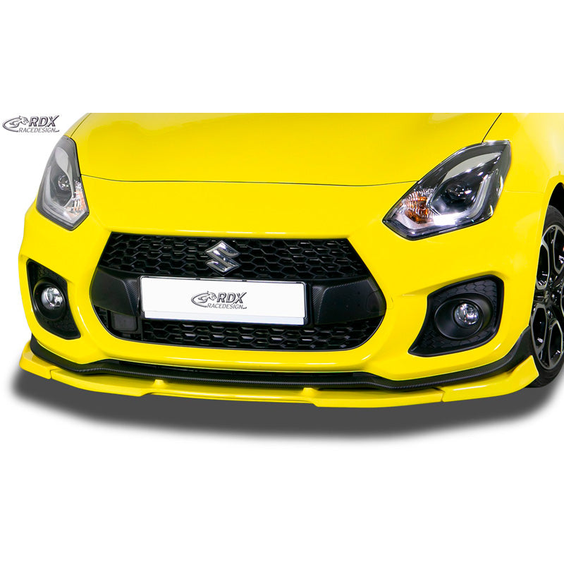 RDX Racedesign, etuspoileri Vario-X, sopii Suzuki Swift IV Sport (RZ/AZ) 2018- (PU)