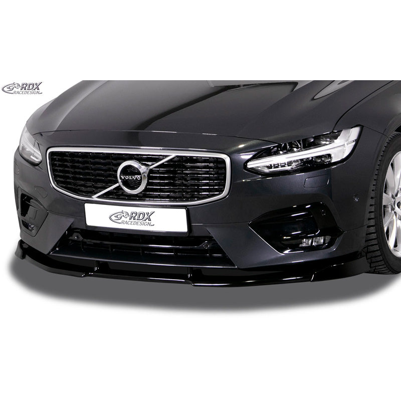 RDX Racedesign, etuspoileri Vario-X, sopii Volvo S90/V90 R-Design 2016- (PU)