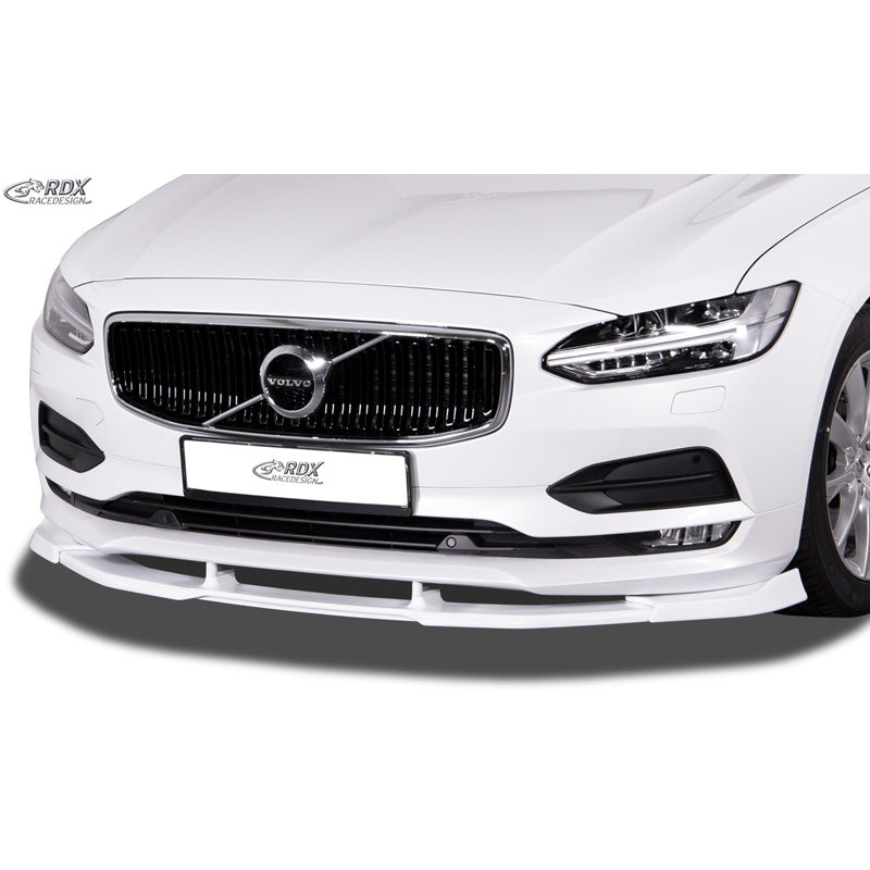 RDX Racedesign, etuspoileri Vario-X, sopii Volvo V90 & S90 2016-2020 (PU)