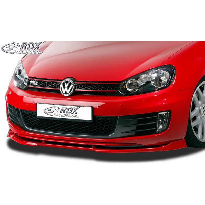 RDX Racedesign, Vario-X etuspoileri, sopii Volkswagen Golf VI GTD/GTi (2008-2012), käsittelemätön PU