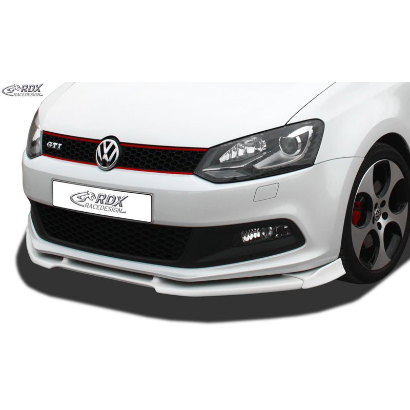 RDX Racedesign, Frontspoiler Vario-X, Passar till Volkswagen Polo 6R GTi (2009-2014), Obehandlad PUR