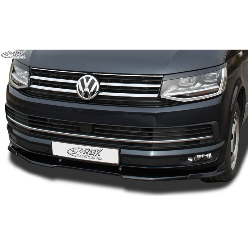 RDX Racedesign, etuspoileri Vario-X, sopii Volkswagen Transporter T6 2015-2019 (maalattu & maalaamaton puskuri) (PU)