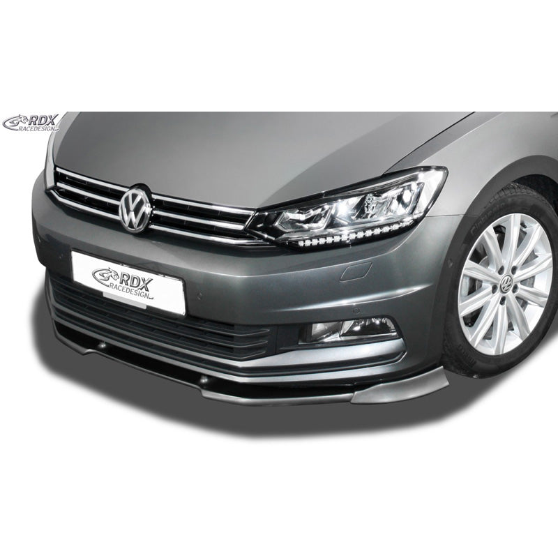 RDX Racedesign, etuspoileri Vario-X, sopii Volkswagen Touran 5T 2015- (PU)