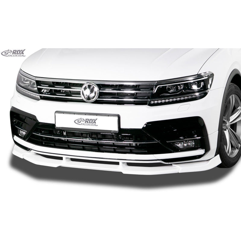 RDX Racedesign, etuspoileri Vario-X, sopii Volkswagen Tiguan II R-Line 2016- (PU)