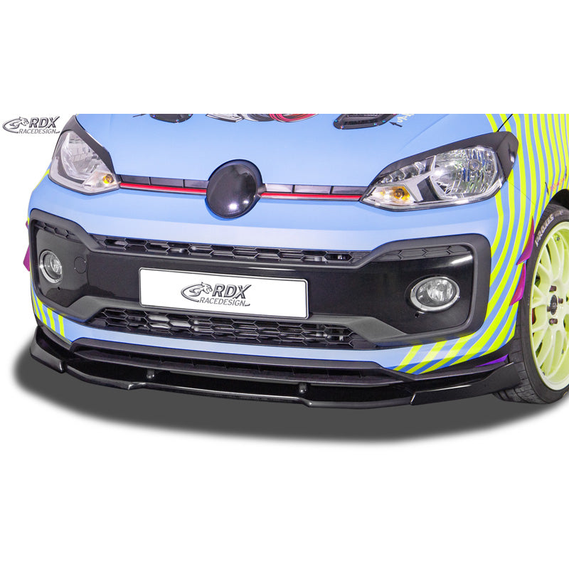 RDX Racedesign, Frontspoiler Vario-X, Passar till Volkswagen Up! 2018- inkl. R-Line & GTi, Obehandlad PU