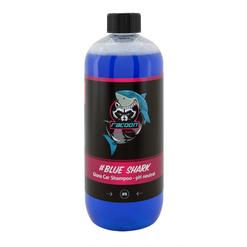 Racoon, BLUE SHARK kiiltävä autoshampoo - pH-neutraali - 1000ml