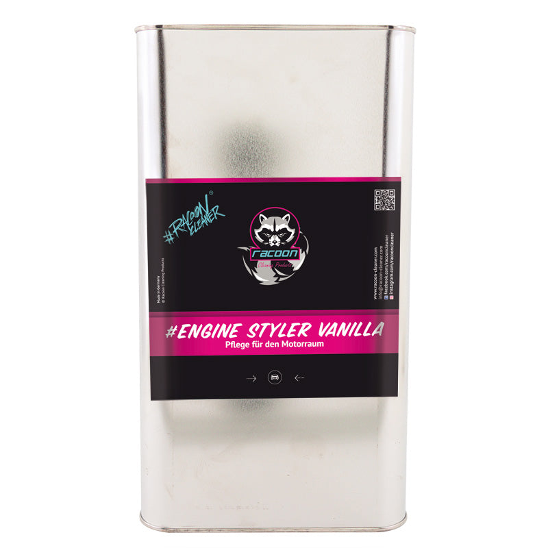 Racoon, Motorstyler Vanilla - moottoritilan puhdistus + hoito - 5000ml