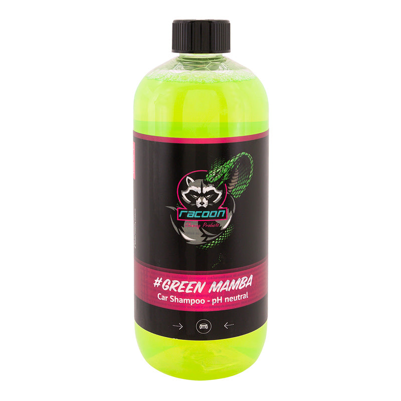 Racoon, GREEN MAMBA autoshampoo - pH-neutraali - 1000ml