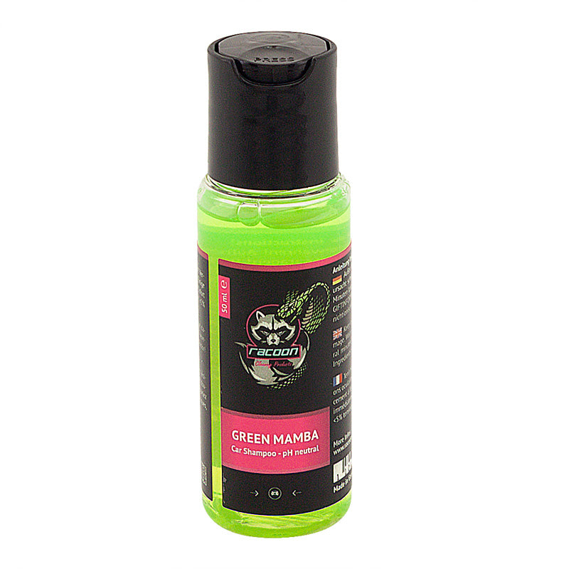 Racoon, GREEN MAMBA autoshampoo - pH neutraali - 50ml