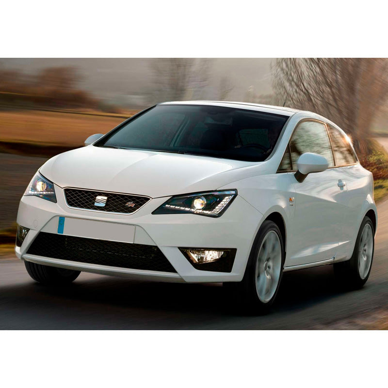 AutoStyle, etupuskuri Seat Ibiza 6J Facelift 3/5-ovinen + ST 2013- 'FR-Look' sis. säleikkö ja sumuvalot - käsittelemätön