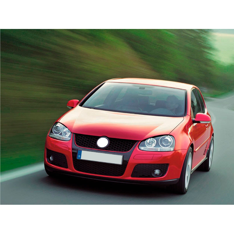 AutoStyle, etuspoileri 'GTi-Look' Volkswagen Golf V & Jetta - ilman maalattua pintaa, sisältää säleikön ja sumuvalot