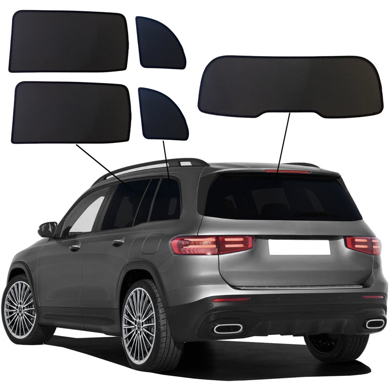 SunClip, aurinkoverho, sopii Mercedes GLB (X247) (2019-) & EQB (2021-)