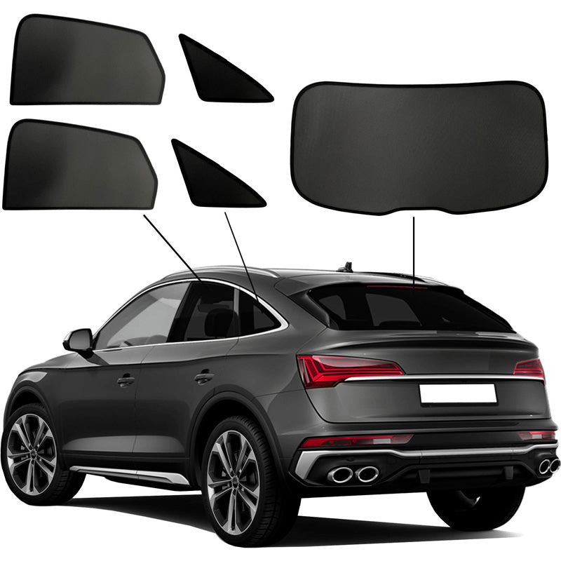 SunClip, solgardin & solskydd, passar till Audi Q5 Sportback (FYT) (2020-2025)