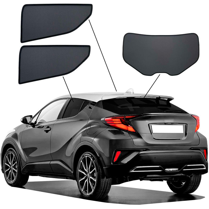 SunClip, Aurinkosuoja, sopii Toyota C-HR (X1) (2016-2023)