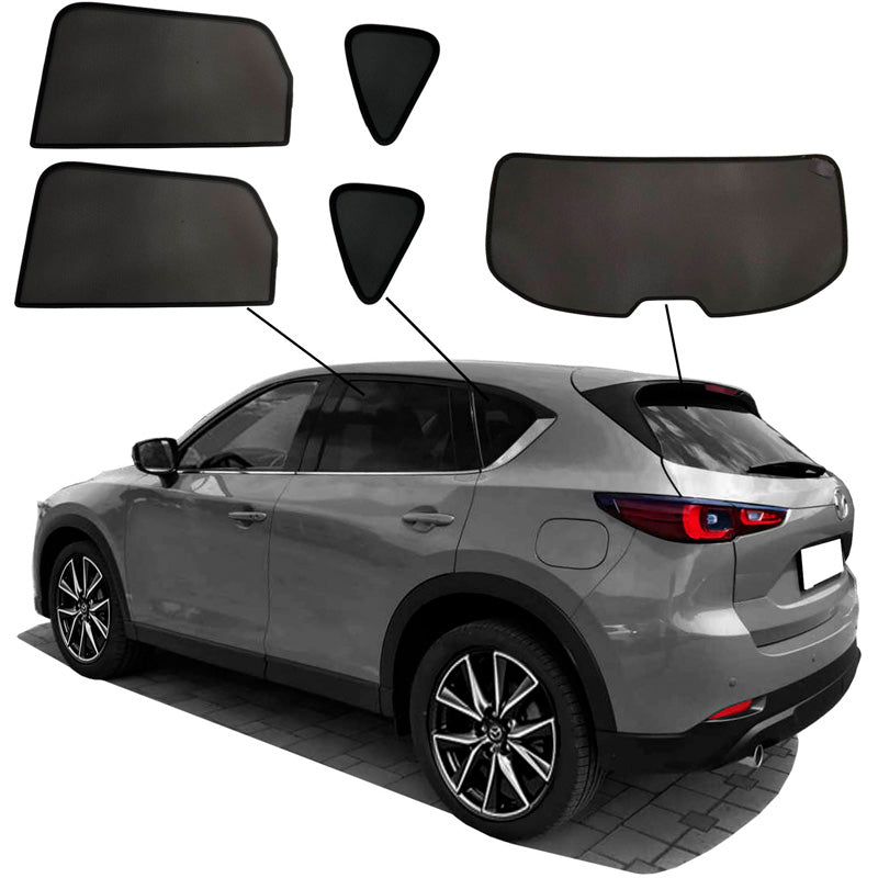 SunClip, Solgardiner & insynsskydd, passar till Mazda CX-5 II (KF) (2017-)