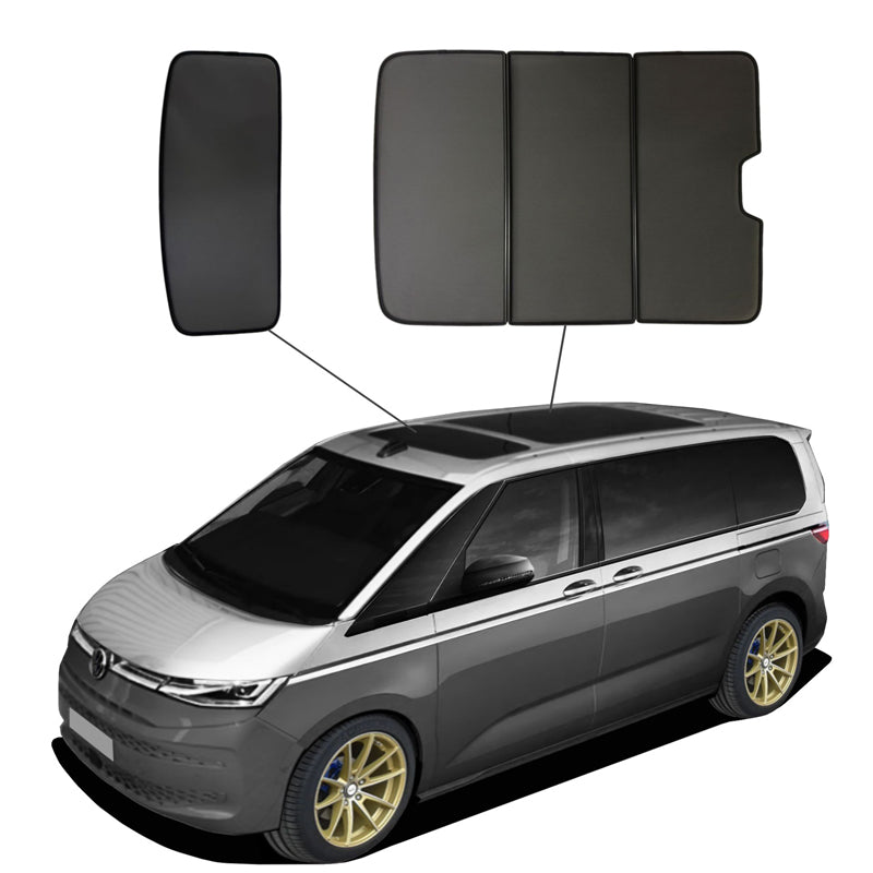 SunClip, Solgardin till panoramatak, passar till Volkswagen Multivan T7 (2021-)