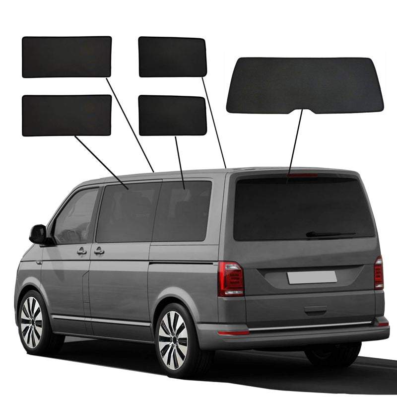 SunClip, aurinkoverho, sopii Volkswagen T6 Multivaniin (2015-)