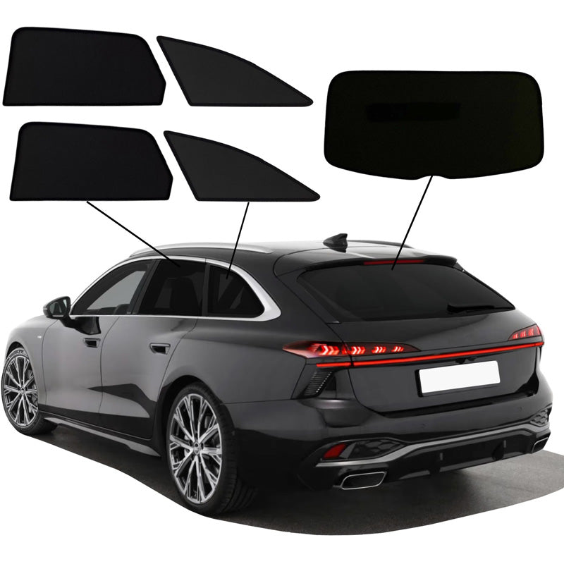 SunClip, Solgardin & Solskärm, passar till Audi A6 (C9) Avant (2025-) exkl. E-Tron