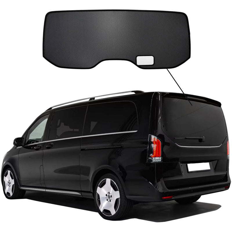 SunClip, aurinkoverho, sopii Mercedes V-Class W447 Faceliftiin (2024-), vain takalasi