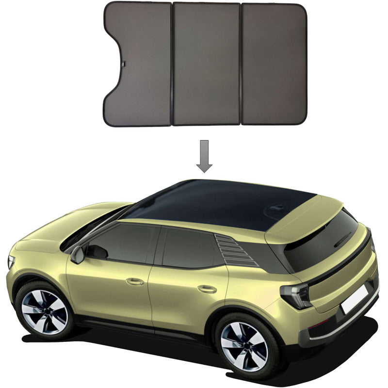 SunClip, Solgardin til panoramatag, passer til Ford Explorer EV (CX740) (2024-)