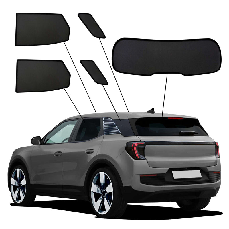 SunClip, aurinkoverho & aurinkosuoja, sopii Ford Explorer EV (CX740) (2024-)