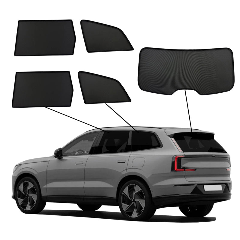 SunClip, aurinkoverho ja aurinkosuoja, sopii Volvo EX90 (356) (2022-)