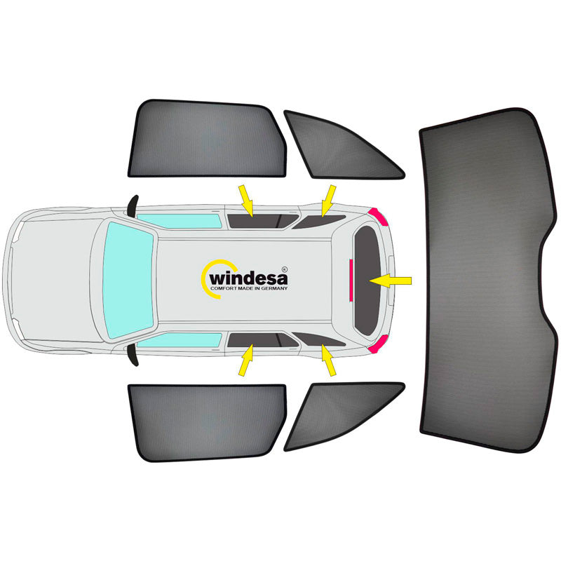 SunClip, Solgardin, passar till BMW X1 & iX1 (U11) (2022-)