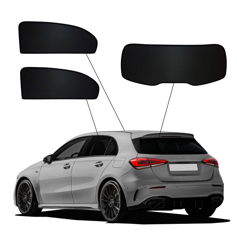 SunClip, Solgardin, Sekretess & Solskydd, passar till Mercedes A-Class W177 HB 5-dörrars (2018-)