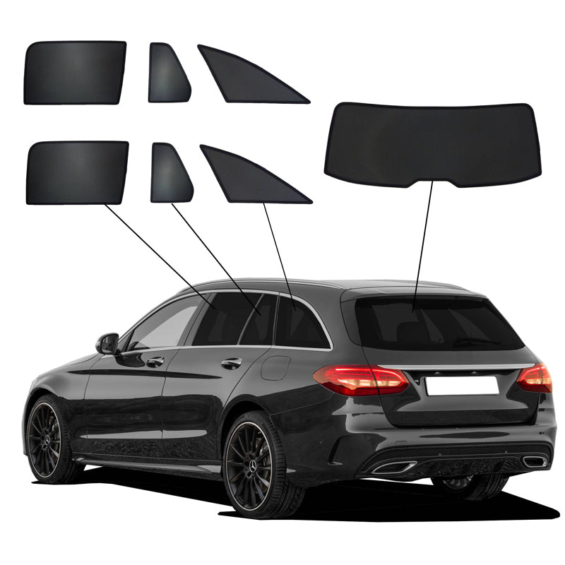 SunClip, Aurinkoverho, sopii Mercedes C-Class W205 Kombi (2014-2021)