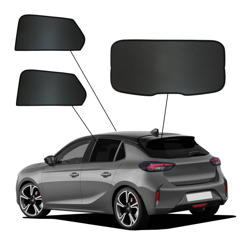 SunClip, aurinkoverho ja yksityisyyssuoja, sopii Opel Corsa F 5-ovinen (2019-)
