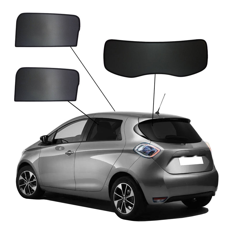 SunClip, Solgardin och insynsskydd, passar till Renault Zoe (BFM) (2013-2024)