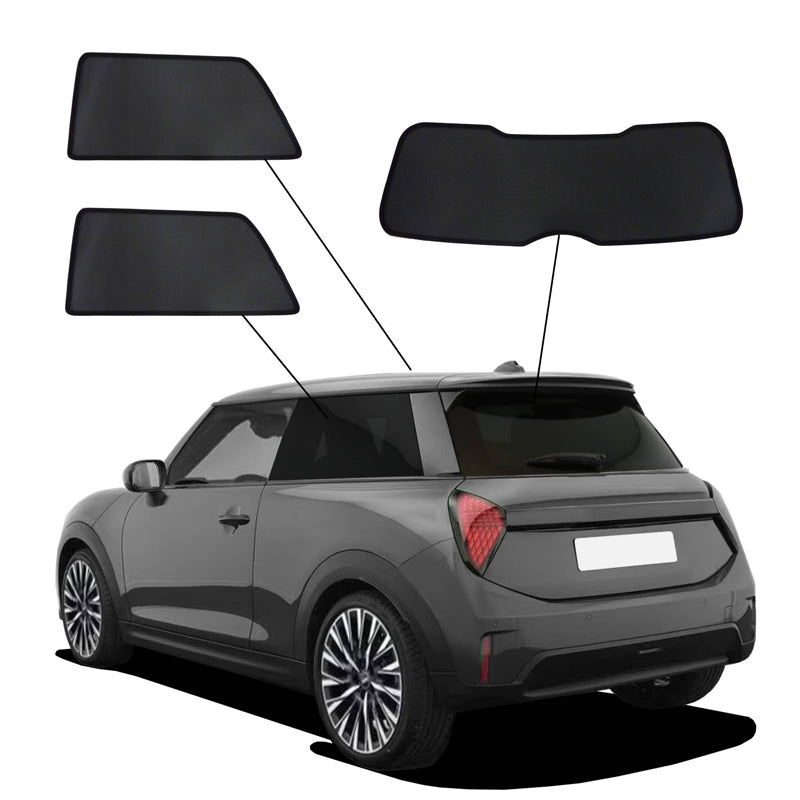 SunClip, Solgardin & insynsskydd, passar till Mini F66 Cooper E/SE/JCW 3-dörrars (2024-)