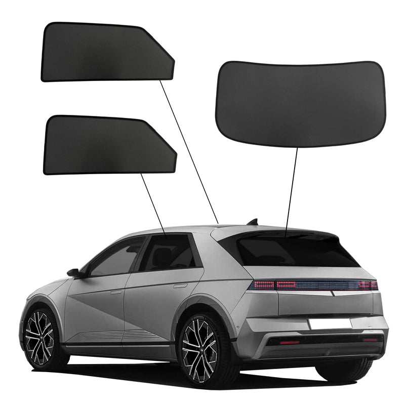 SunClip, solgardin och insynsskydd, passar till Hyundai Ioniq 5 (NE) (2020-2024)