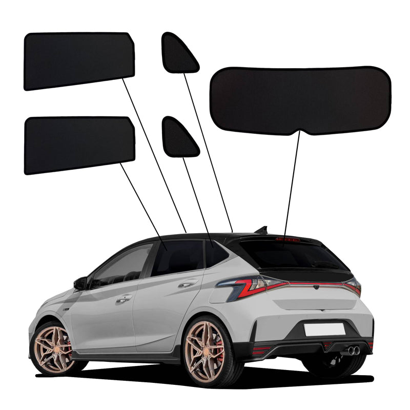 SunClip, solgardin och integritetsskydd, passar till Hyundai i20 III (BC3) (2020-)