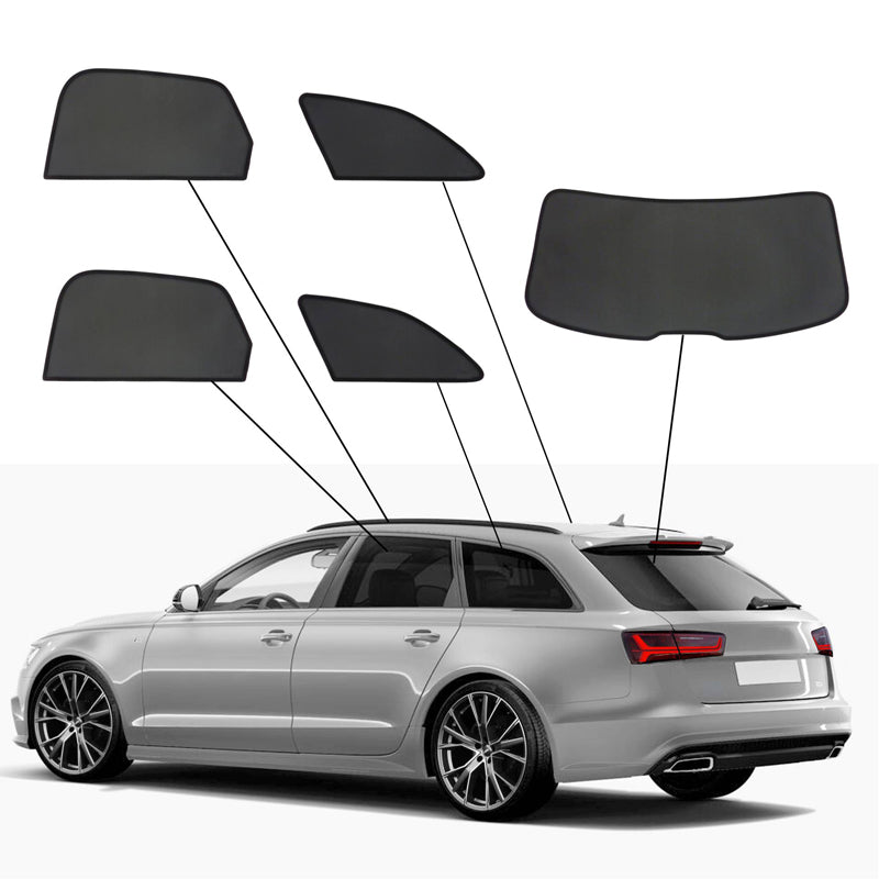 SunClip, Solgardin & Solskydd, passar till Audi A6 (C7) Avant (2011-2018)