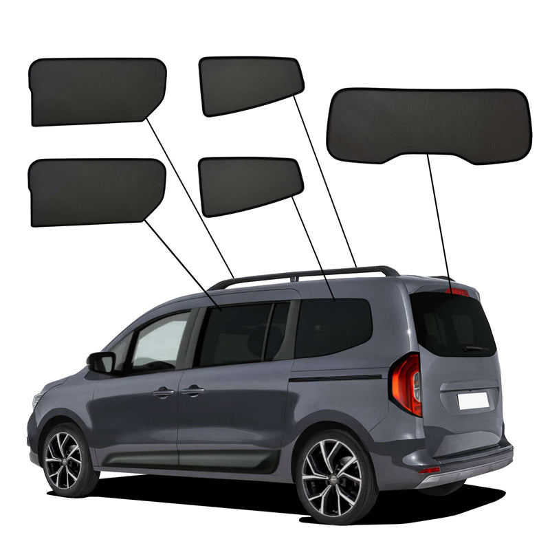 SunClip, aurinkoverho, sopii Renault Grand Kangoo III MPV (2024-), Mercedes T-Class Long (2023-), Nissan Townstar L2 (2023-)