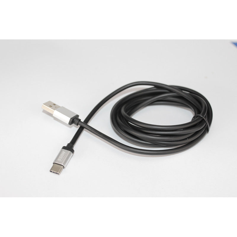 SSDN Mobile, USB-C-lataus- ja synkronointikaapeli - 200cm - musta