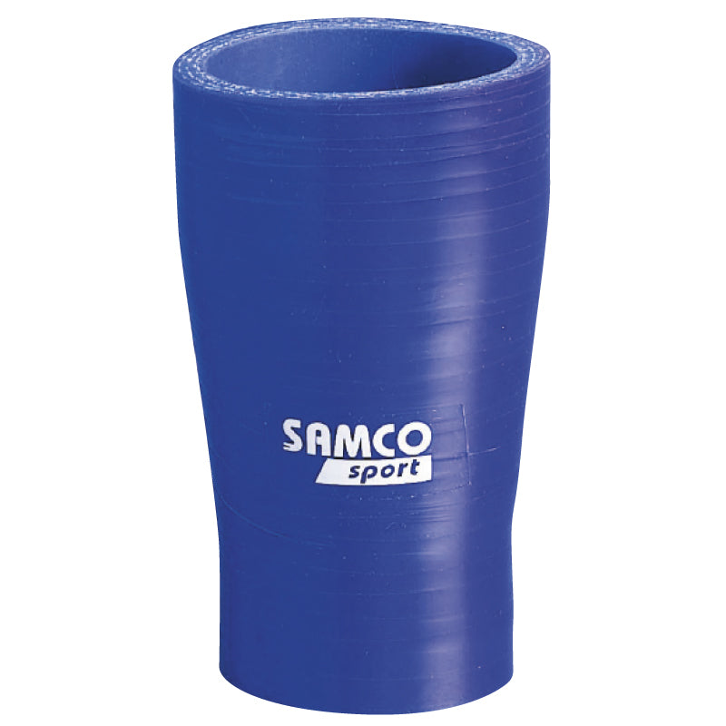 Samco, Reducer rak blå - längd 102mm - Ø38>32mm