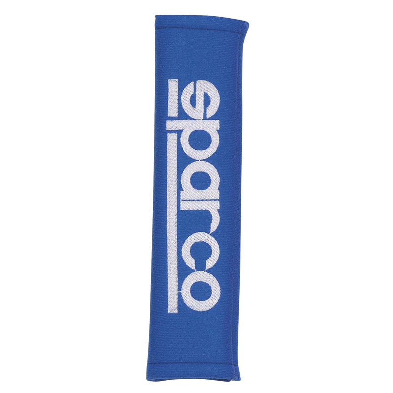 Sparco, turvavyön olkapehmusteet - sininen logolla - 2 kpl