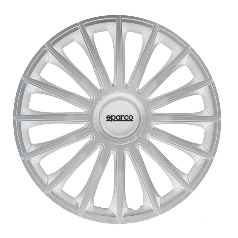 Sparco, Navkapslar, 4 st., Treviso - 13-tums - Silver