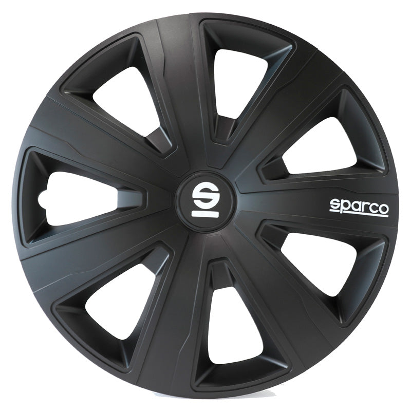 Sparco, Pölykapselit, 4 kpl, Palermo - 14-tuumainen - musta