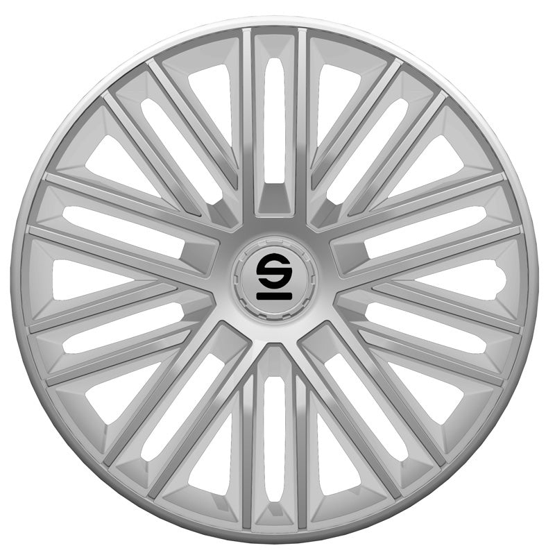 Sparco, Pölykapselit, 4 kpl, Bergamo - 14-tuumainen - hopea