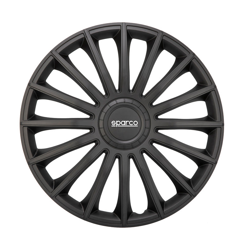 Sparco, pölykapselit, 4 kpl., Treviso - 14 tuumaa - musta