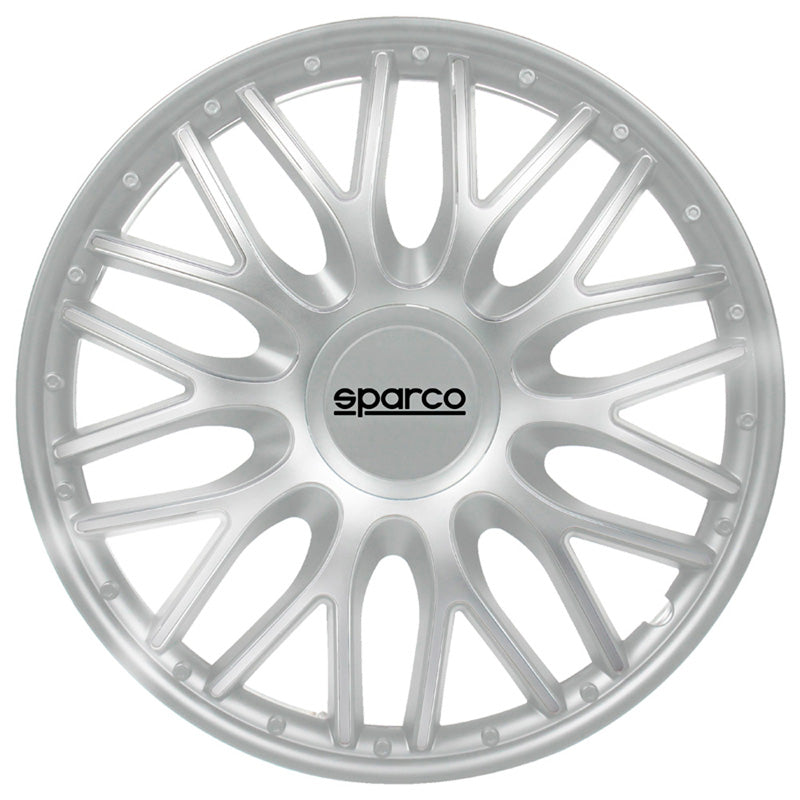 Sparco, pölykapselit, 4 kpl., Roma - 14 tuumaa - hopea