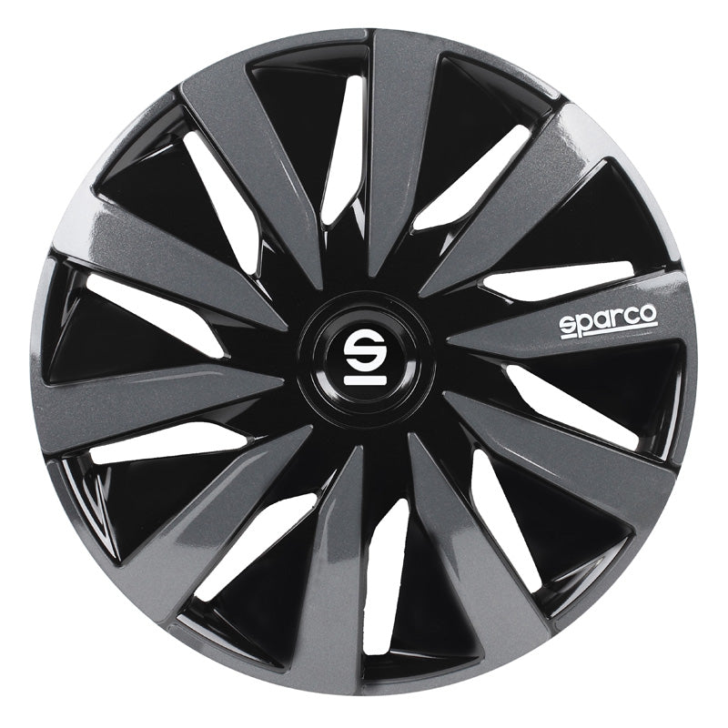 Sparco, pölykapselit, 4 kpl, Lazio - 15-tuumaa - musta/harmaa